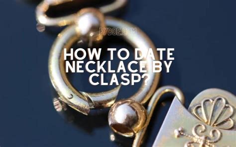 dating necklace clasps